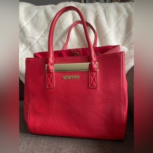 Kenneth Cole Reaction women's red tote bag